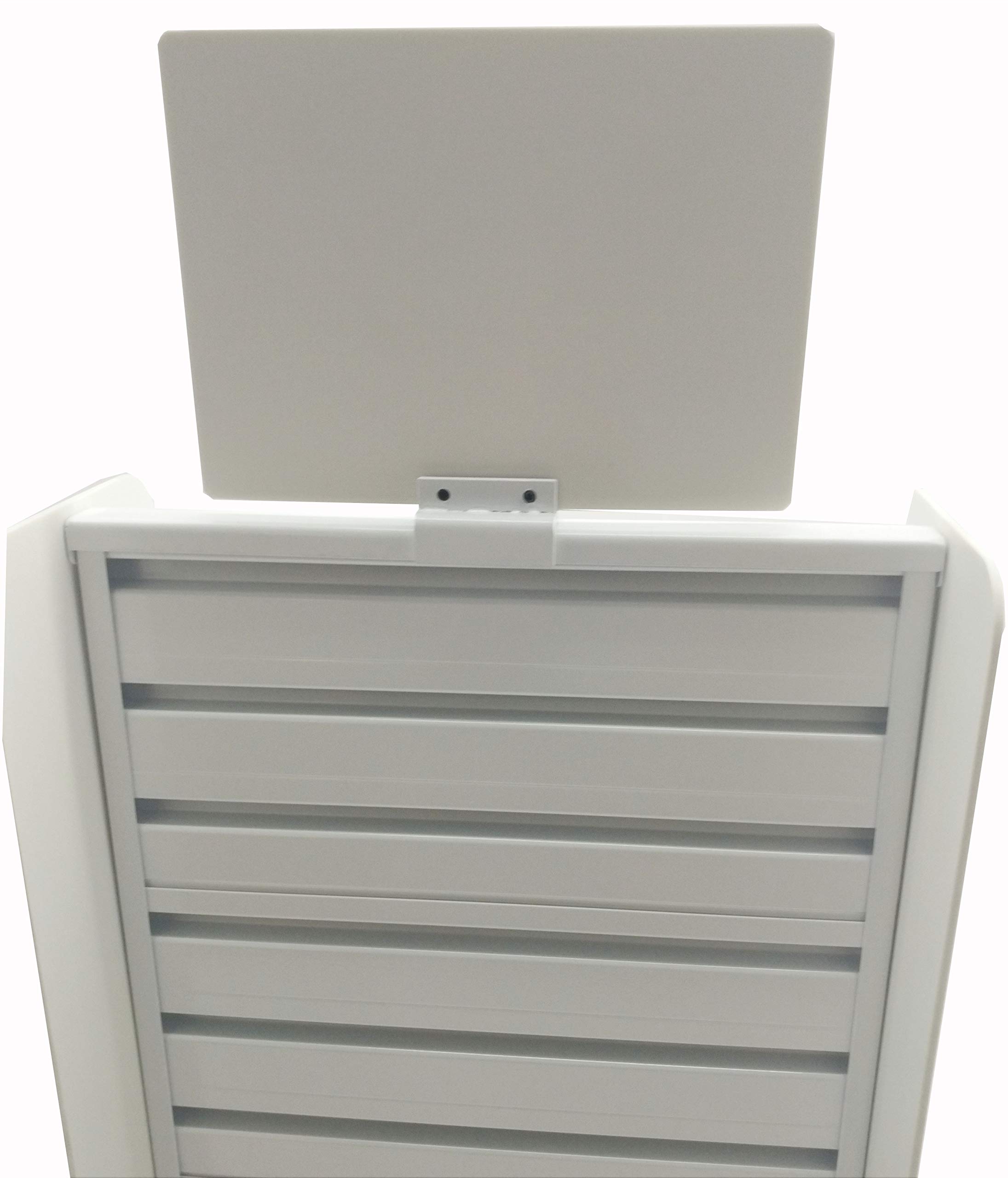 Amazon.com: FixtureDisplays® White Slatwall Display Countertop